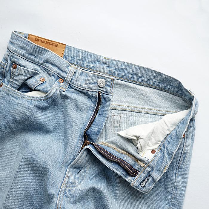 Kaptain Sunshine（キャプテン サンシャイン） Skate Shoecut Denim