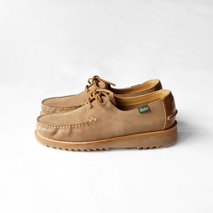 パラブーツ　デッキシューズ　DOMINGUE MARINE UK6.5 パラブーツ SIZE 5【DOMINGUE/デッキシューズ/白】 | 高級中古革靴の