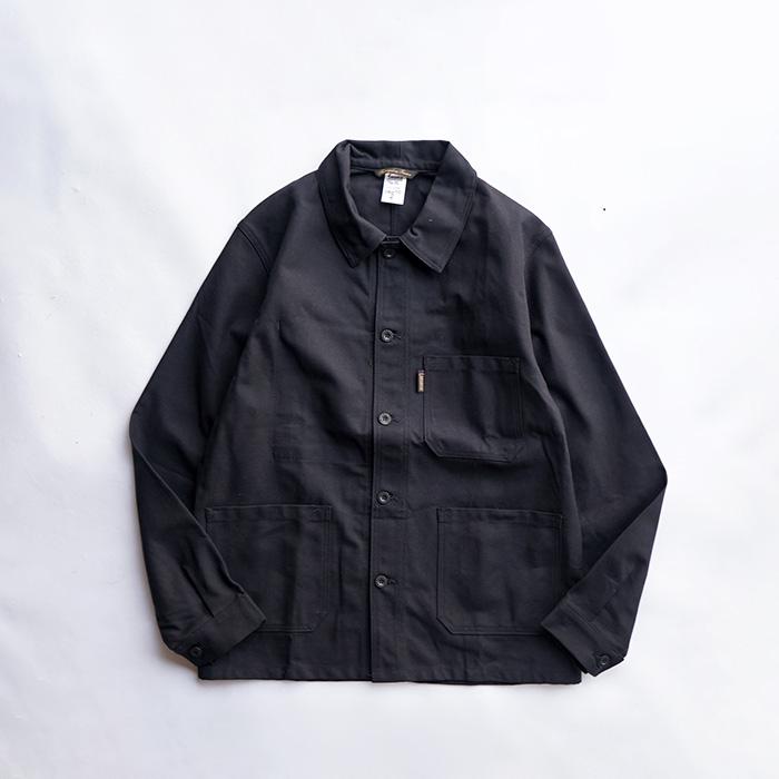 Le LABOUREURラブルールコットンジャケットブラック黒 ル ラブルール Le Laboureur ルラブルール コットンジャケット