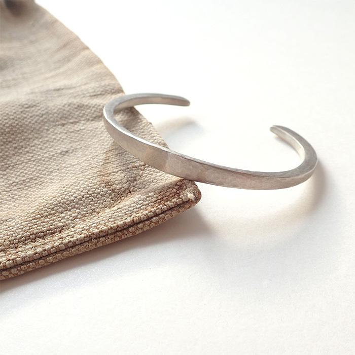 MANANAS（マナナス） 30%OFFセール Flat Rect Bangle -LADY'S SIZE