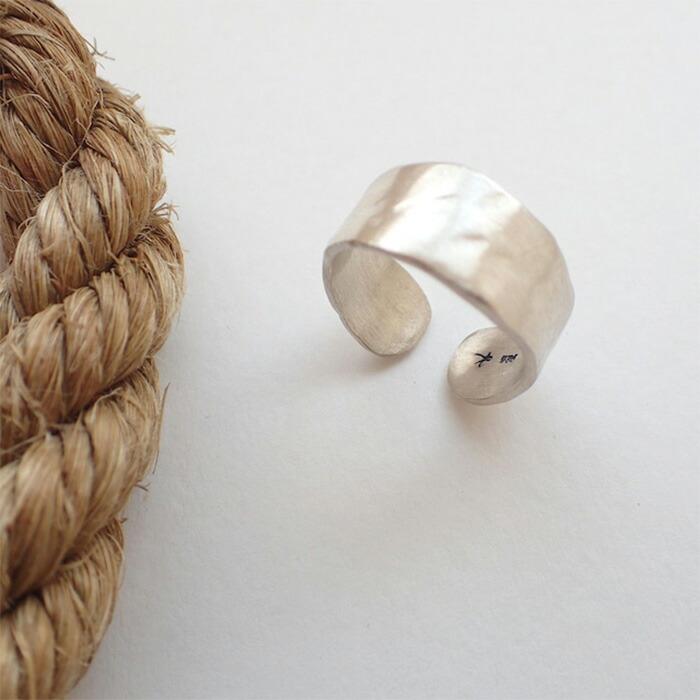 30%OFFセール 指輪 メンズ MANANAS マナナス Hammered Rough Open Ring(10mm) ハンマーラフオープンリング 11号 指輪 シンプル シルバー925 爆買の画像