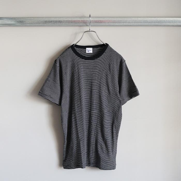 Robert P. Miller ロバートピーミラー Panel-rib Crewneck Tee