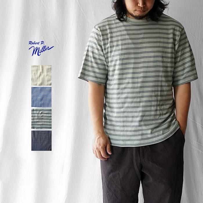 Robert P. Miller ロバートピーミラー Panel-rib Casual fit Tee