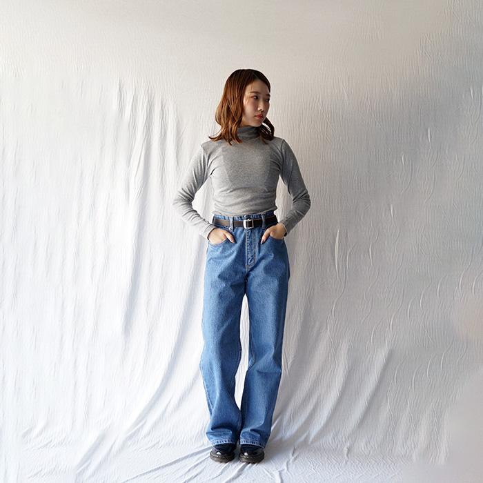 Robert P. Miller（ロバート・ピー・ミラー） Panel-rib Turtle Neck L