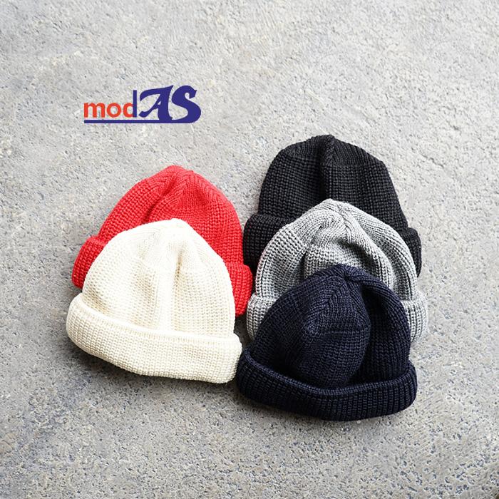 modAS モダス WOOL WATCH CAP ウールワッチキャップ ニット帽