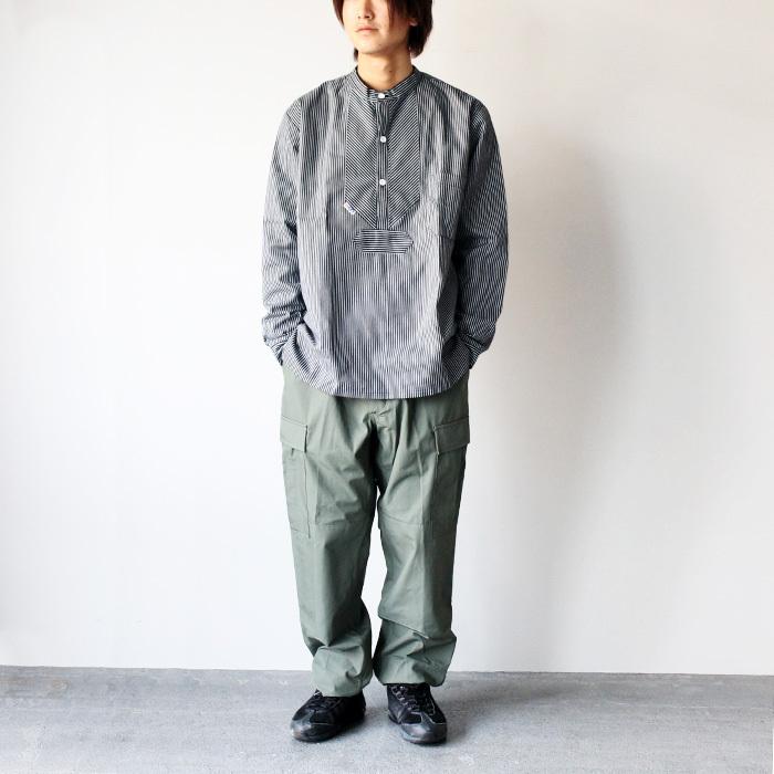 modAS モダス FISHERMAN SHIRT “BASICLINE” フィッシャーマンシャツ