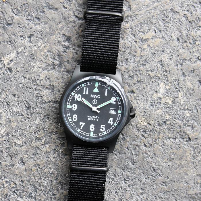 MWC G10LM ミリタリーウォッチ MWC時計 G10LM ホワイトダイアル ノンデイト モデル グレイ