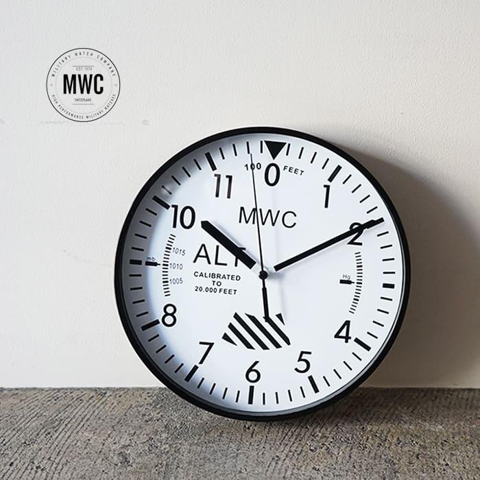 壁掛け時計 掛け時計 時計 おしゃれ"MWC ミリタリーウォッチカンパニー Limited Edition Altimeter Wall