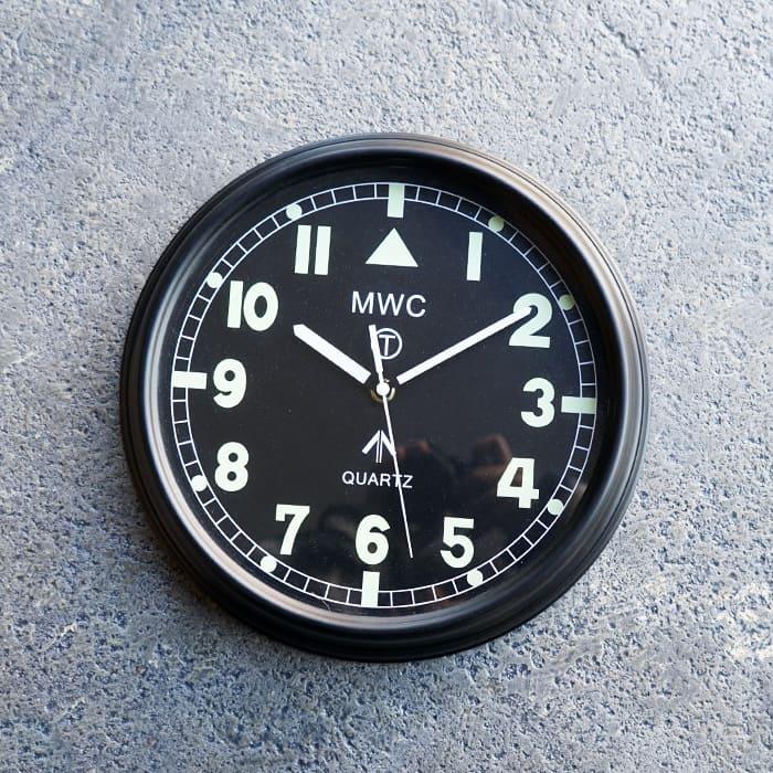米軍実物 SKILCRAF WALL CLOCK 壁掛け時計 スキルクラフト MILITARY