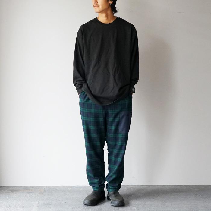 パンツ メンズ NULL TOKYO ヌルトウキョウ DATE CHECK -BLACK パンツ メンズ NULL TOKYO ヌルトウキョウ DATE CHECK -BLACK