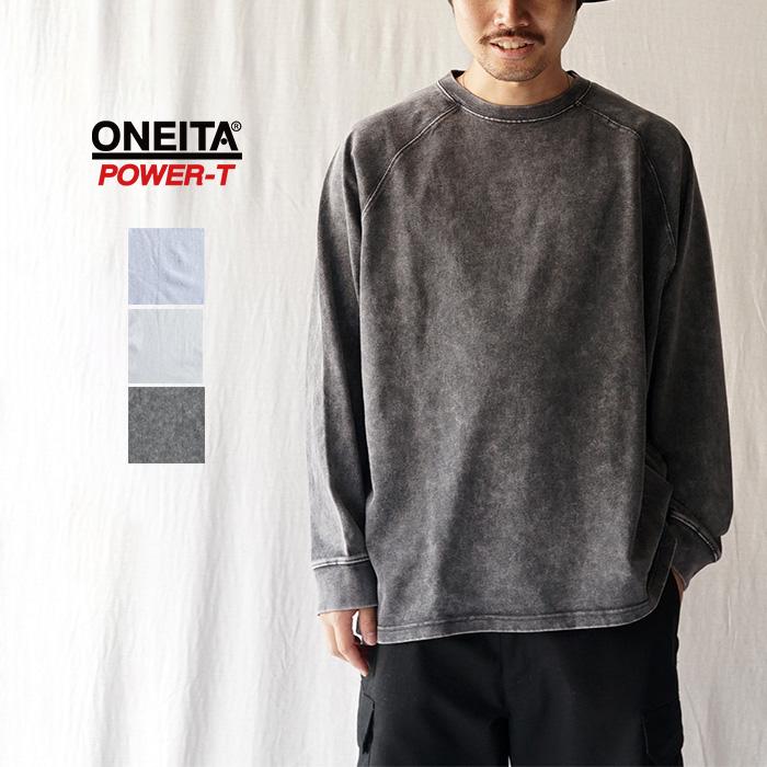 限定‼️】ONEITA オニータ13oz ケミカルウォッシュ 長袖 Tシャツ M