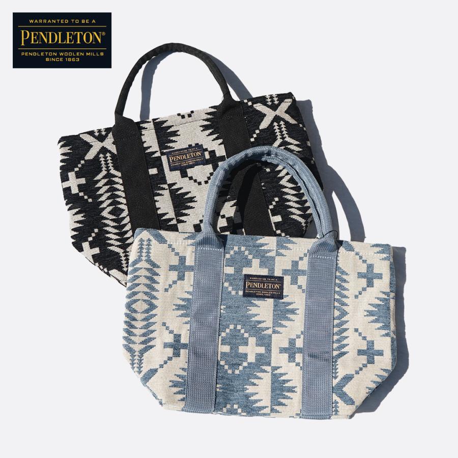 レディース PENDLETON GOBLINS LARGE TOTE BAG ブルー