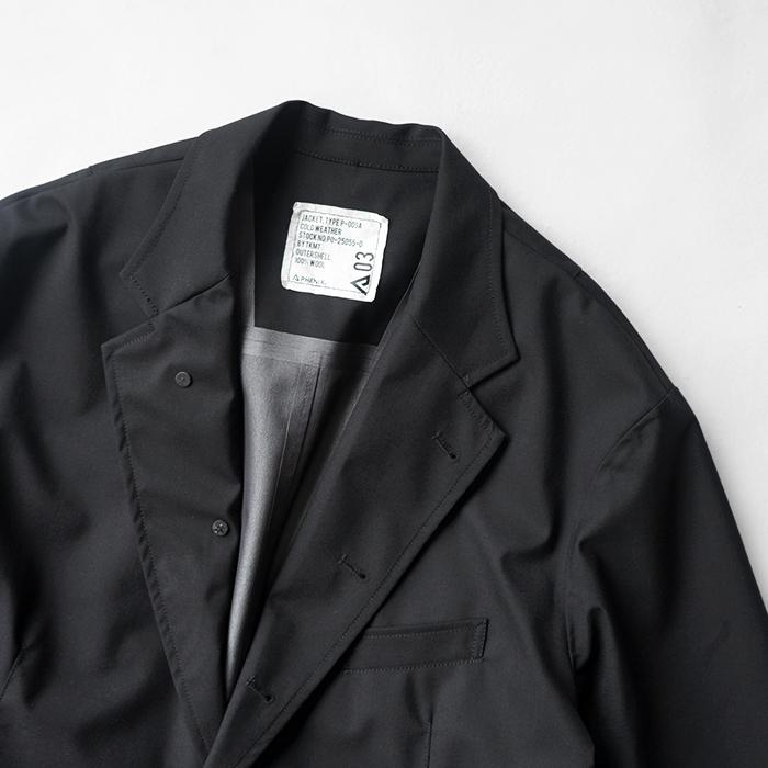 PHENIX by TKMT フェニックスバイティーケイエムティー JACKET, TYPE P-009A サックジャケット テーラードジャケット 3Bジャケット 爆買の画像