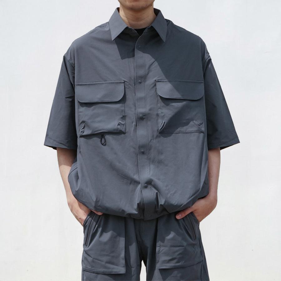 phenix（プラスフェニックス） 半袖シャツ AIRFLOW W-POCKET SHORT