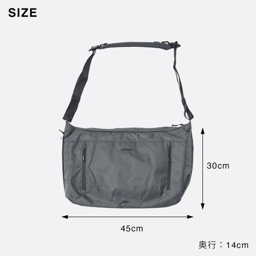 phenix（プラスフェニックス） +phenix EXPAND SHOULDER BAG 20+