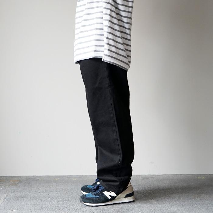 PRISON BLUES プリズンブルース RELAXFIT JEANS -BLACK リラックス