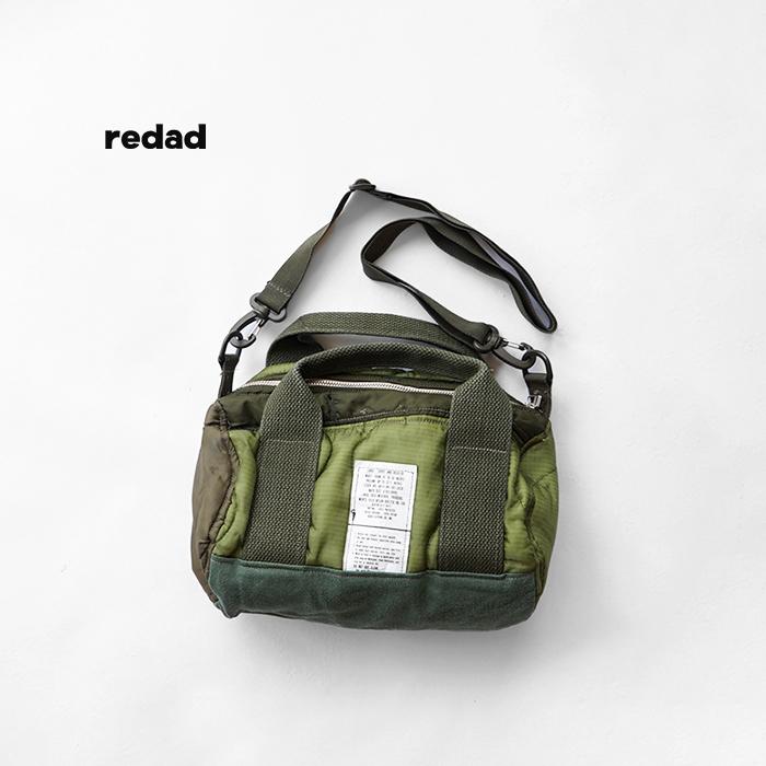 redad レダッド military liner duffle shoulder bag ミリタリーライナーダッフルショルダーバッグ ...