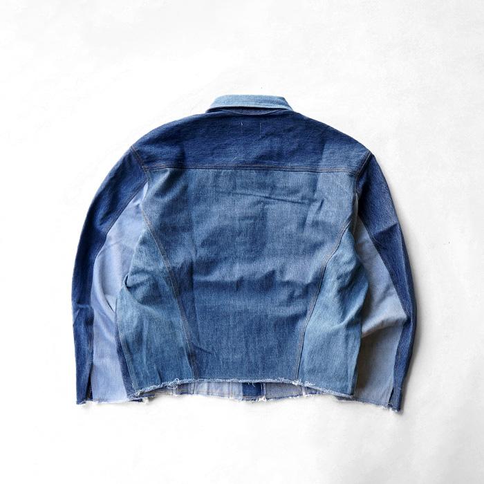 30%OFFセール redad レダッド denim snap jacket デニムスナップ