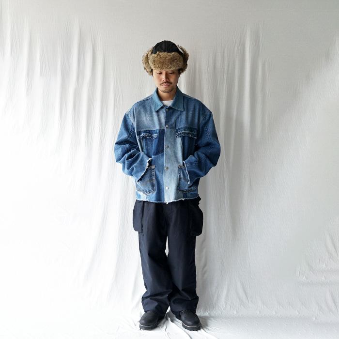 30%OFFセール redad レダッド denim snap jacket デニムスナップ