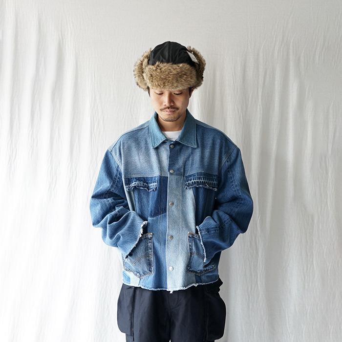 30%OFFセール redad レダッド denim snap jacket デニムスナップ