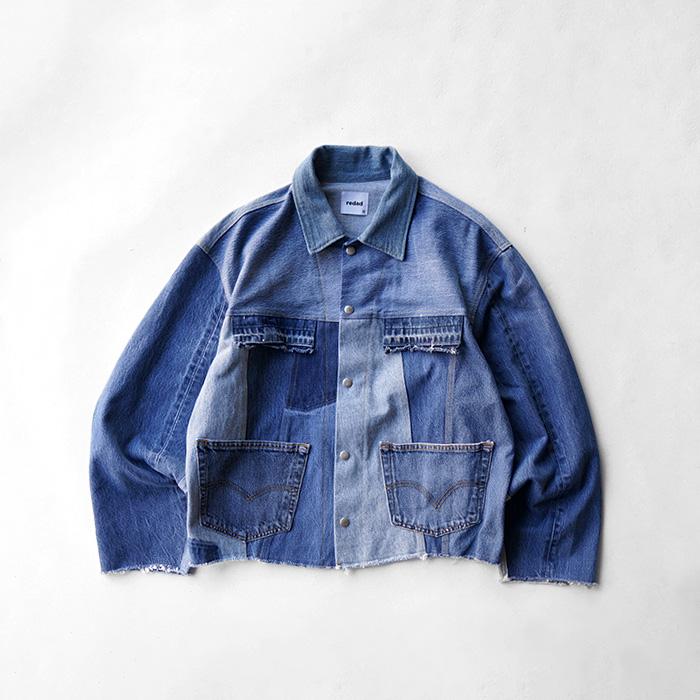 redad レダッド denim snap jacket デニムスナップジャケット デニム