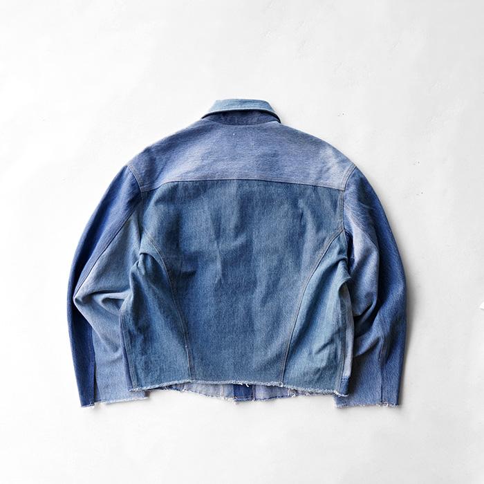 30%OFFセール redad レダッド denim snap jacket デニムスナップ