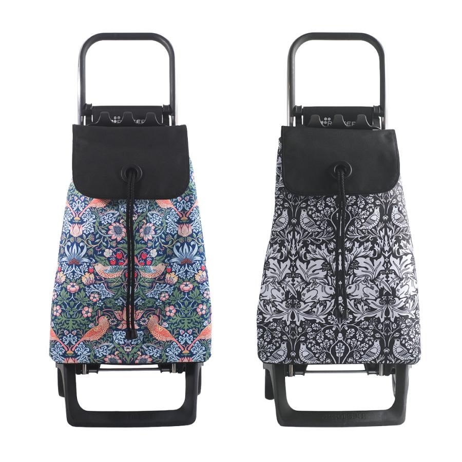 ROLSER キャリーカート モノクロ花柄 ROLSER（ロルサー） ショッピングカート MORRIS キャリーバッグ 買い物