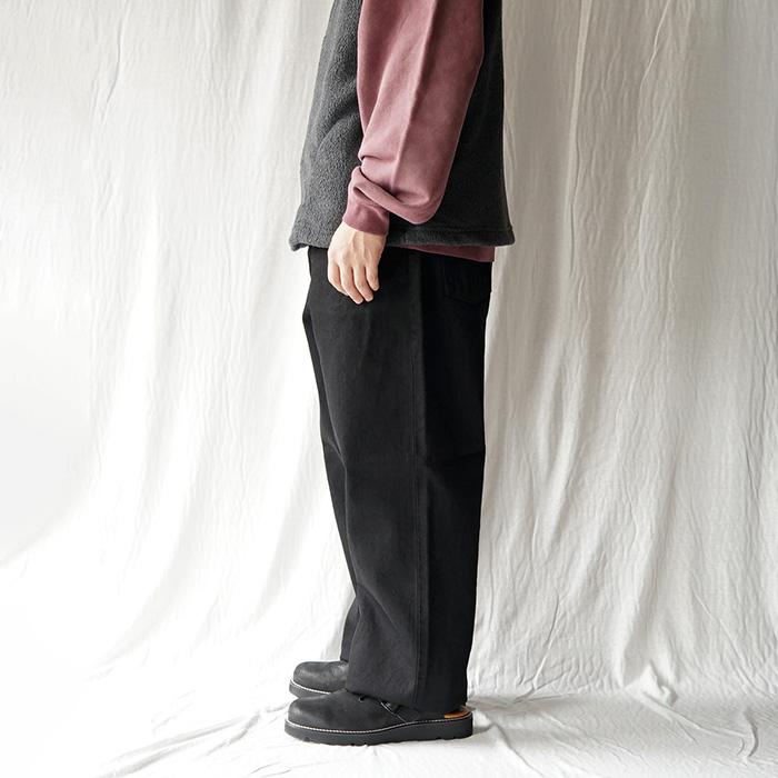 Sanca（サンカ） 40%OFFセール BLACK DENIM 5P WIDE FIT ブラック