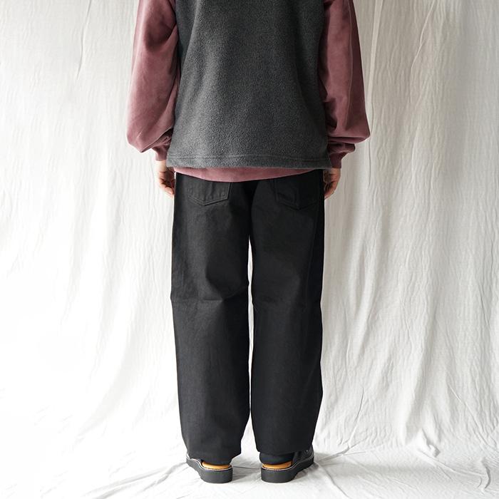 Sanca（サンカ） 20%OFFセール BLACK DENIM 5P WIDE FIT ブラック