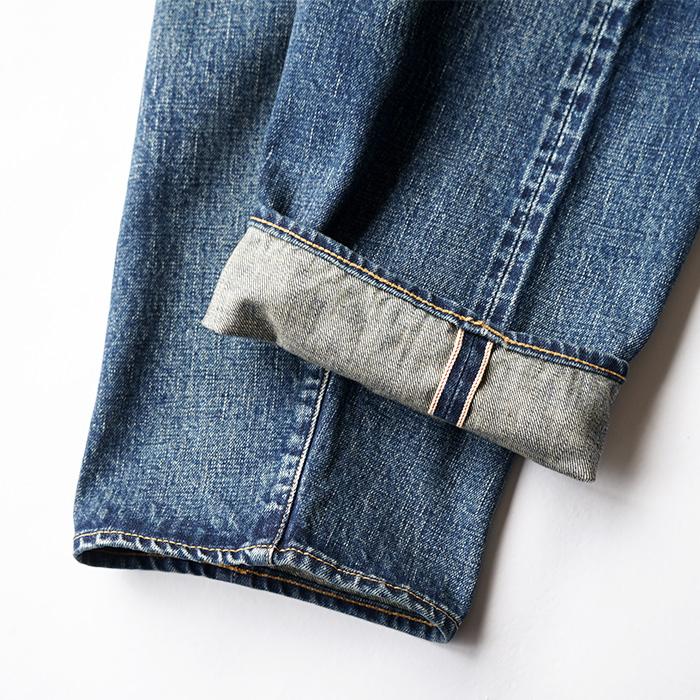 Sanca サンカ 15.5OZ DENIM 5P WIDE FIT USED 15.5OZデニム5P