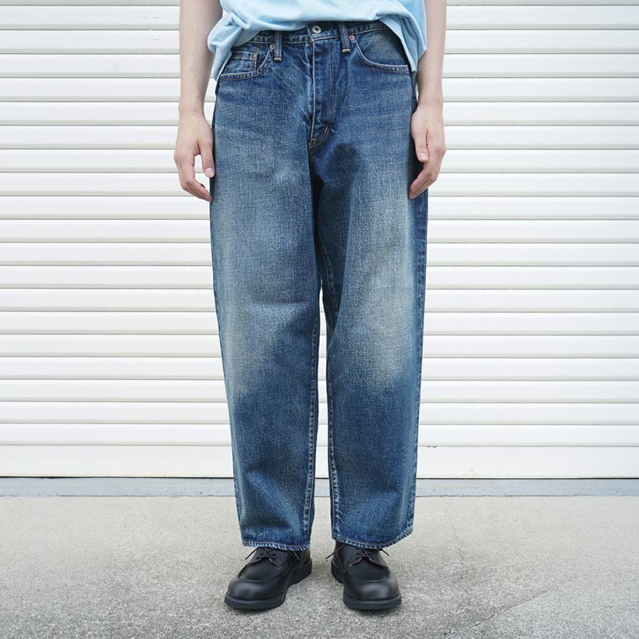 Sanca（サンカ） ジーンズ 15.5OZ DENIM 5P WIDE FIT USED 15.5オンス 