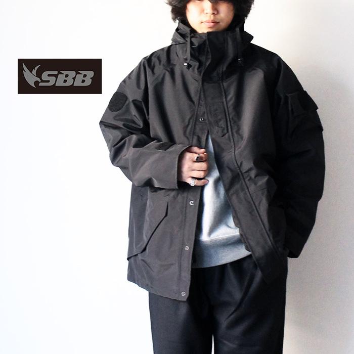 SBB エスビービー　PARKA IMPERM con Liner 　ミリタリー ジャケット