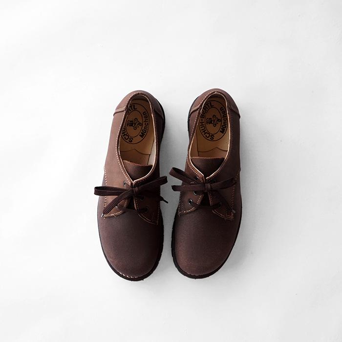 SCHUH BERTL シューベルトル CLASSIC LOW - BROWN クラシックロー マウンテンブーツ ブーツ ローカット レザーシューズ メンズ シンプル 爆買の画像