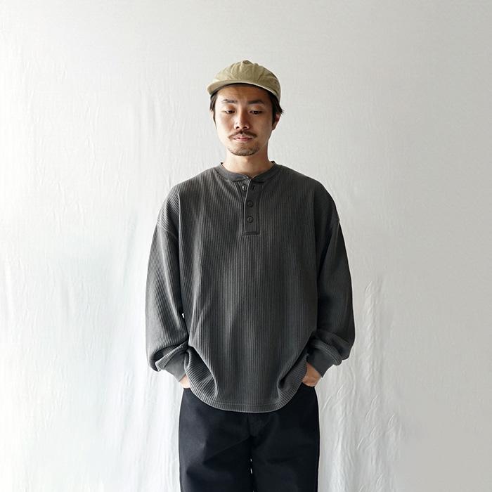 50%OFFセール サーマル メンズ SEABEES シービーズ Henryneck Tharmal 