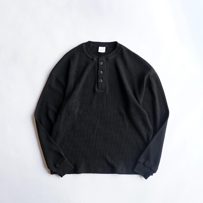 サーマル メンズ SEABEES シービーズ Henryneck Tharmal L/S