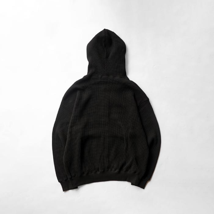 m*m様 SEE SEE シーシー フルジップパーカー 黒 L 日本製 パイル地 SEABEES シービーズ Heavy weight thermal Full zip hoodie