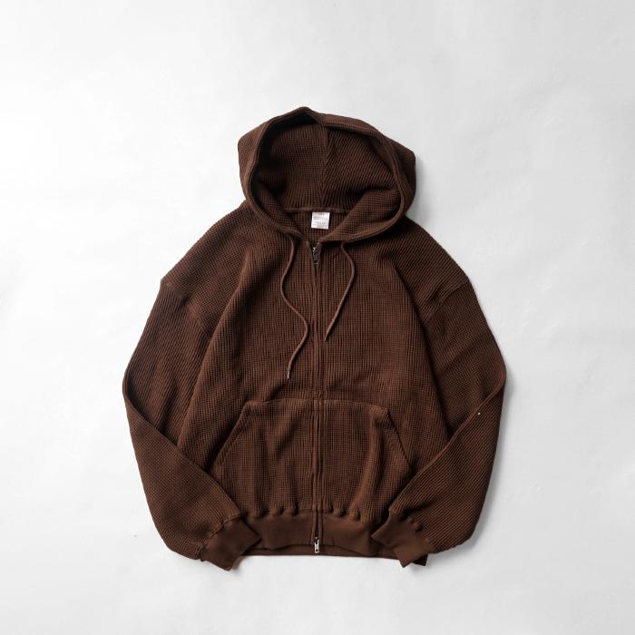 SEABEES シービーズ Heavy weight thermal Full zip hoodie