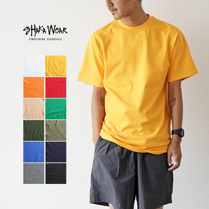 EFFLORESCENCE シャカシャカTee Mサイズ カーキ おしゃれ SHAKA WEAR シャカウェア 7.5oz MAX HEAVY WEIGHT