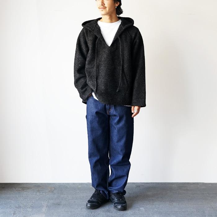 スティーブンソンオーバーオール メキシカンパーカー size Large Si エスアイ wool mexican parka ウールメキシカンパーカー メキシカン