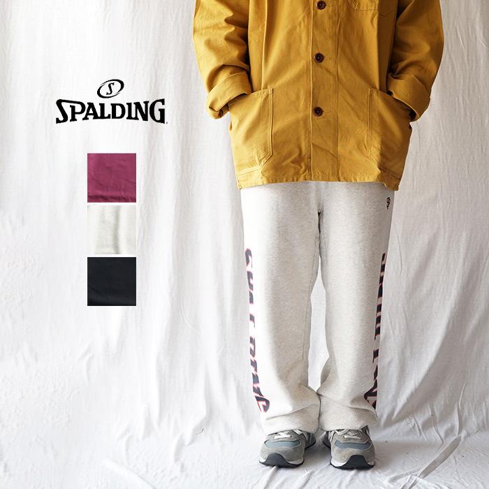 SPALDING（スポルディング） 60%OFFセール SPD SIDE PRINT SWEAT PANTS