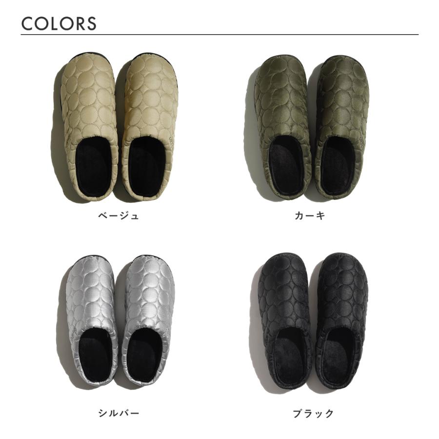 SUBU スブ ORIGINALS CIRCLE 冬用 サンダル サークルステッチ 外履き 