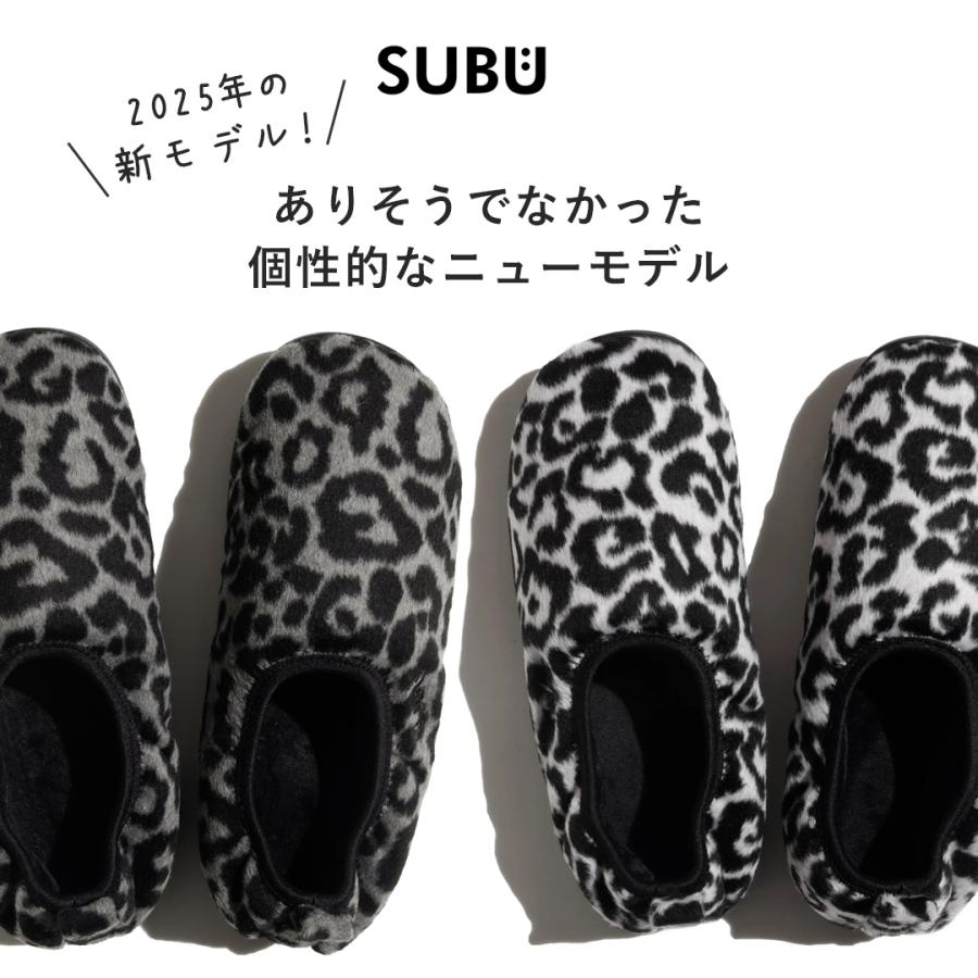 SUBU（スブ） DOTS VAMP LEOPARD ドット レオパード ヒョウ柄 内ボア