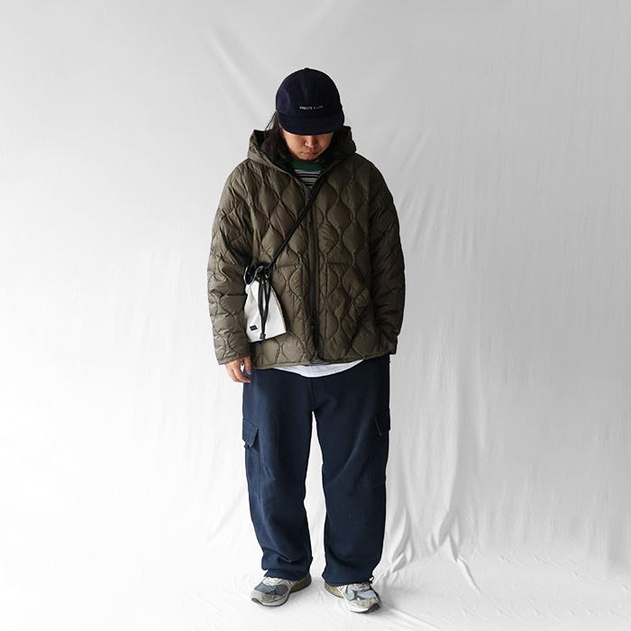 TAION（タイオン） MILITARY W-ZIP DOWN PARKA -SOFT SHELL ミリタリー 