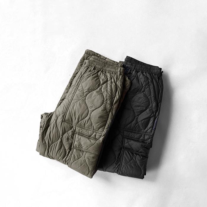 TAION（タイオン） MILITARY CARGO DOWN PANTS -SOFT SHELL ミリタリー