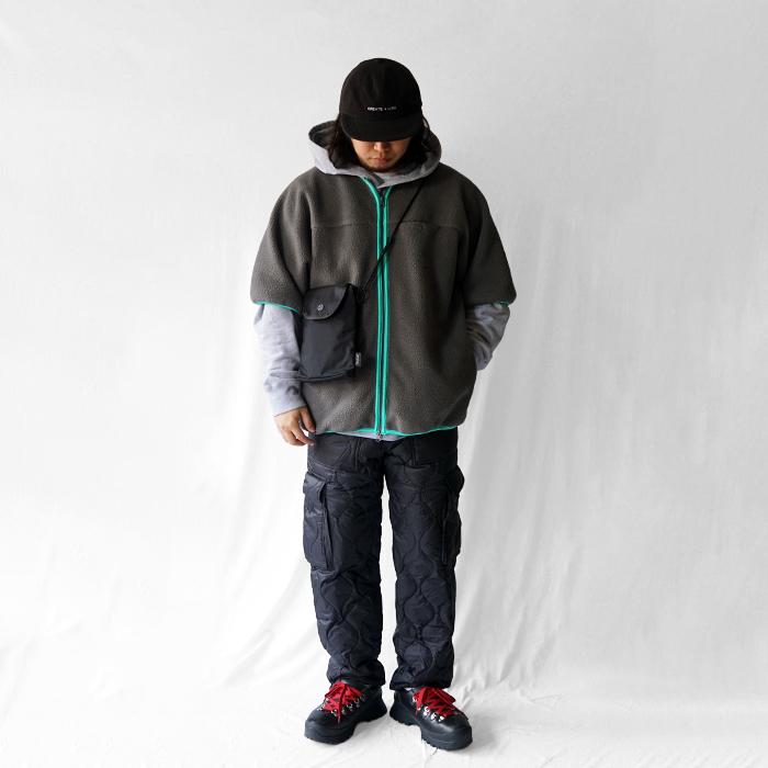TAION（タイオン） MILITARY CARGO DOWN PANTS -SOFT SHELL ミリタリー
