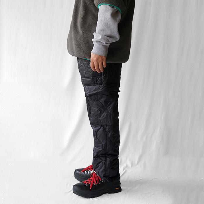 TAION（タイオン） MILITARY CARGO DOWN PANTS -SOFT SHELL ミリタリー