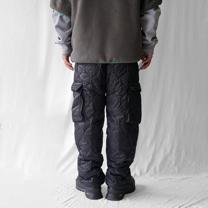 TAION（タイオン） MILITARY CARGO DOWN PANTS -SOFT SHELL ミリタリー