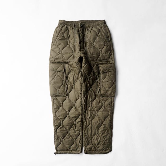 TAION（タイオン） MILITARY CARGO DOWN PANTS -SOFT SHELL ミリタリー