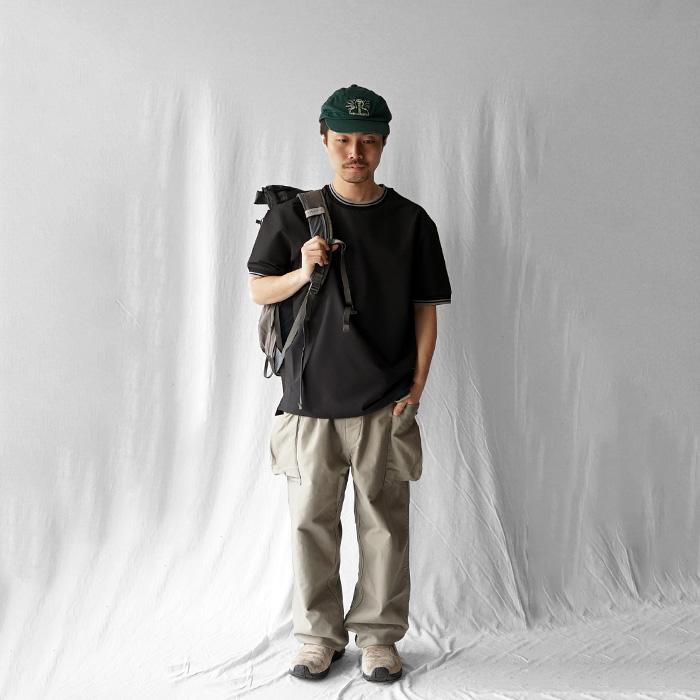 トップス Ma_JULIUS 14ss no sleeve cut sew TAION（タイオン） NON DOWN BASIC HALF SLEEVE CUT SEW ノンダウン