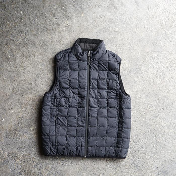 TAION（タイオン） メンズ 大人 DOWN×BOA REVERSIBLE VEST ダウン×ボア